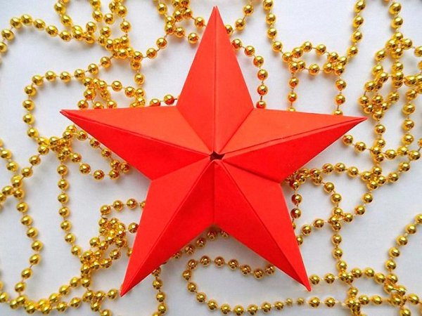 Советская пятиконечная красная звезда