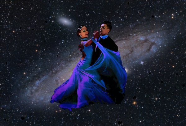Танец под звездным небом