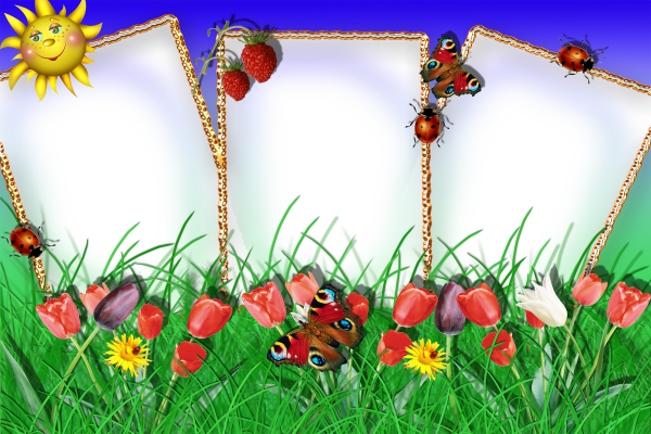 Рамки для детского сада