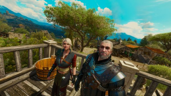 Ведьмак 3 Туссент Геральт