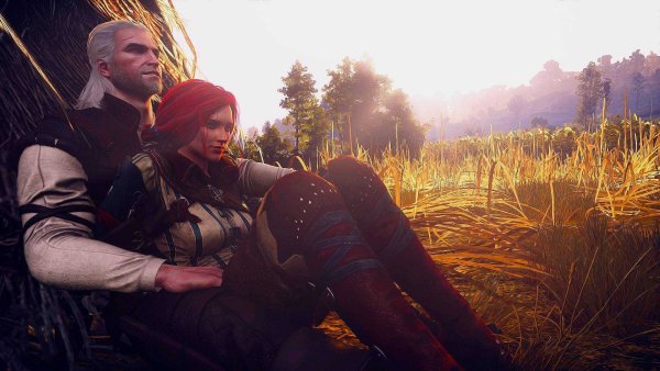 Ведьмак 2 Геральт и Трисс