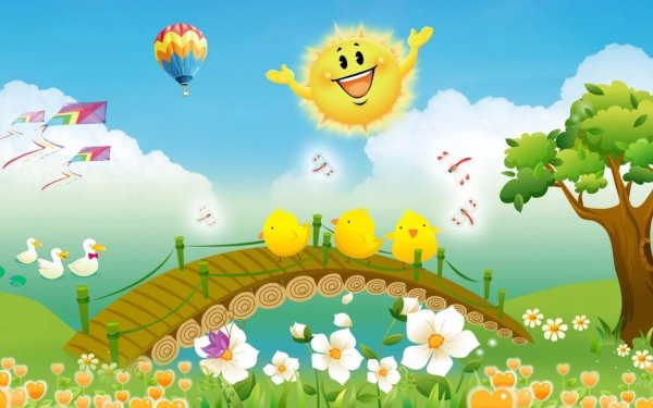 Игры летом картинки для детей