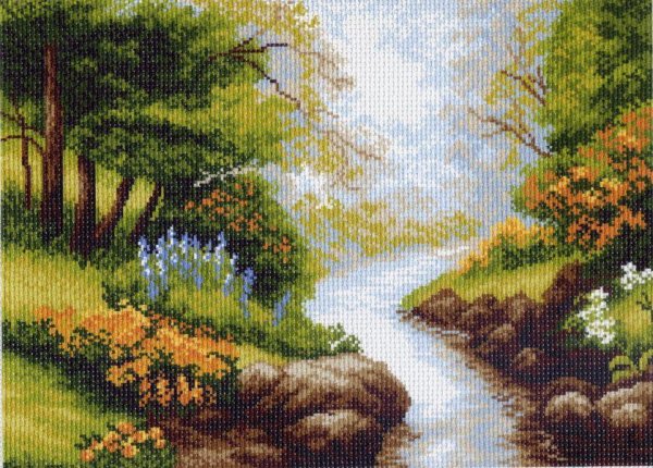 Пейзажи на канве для вышивки