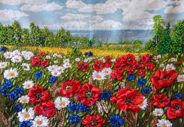 Вышивания крестиком Пальма