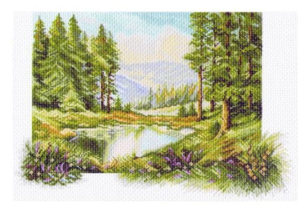 Вышивка Лосиный остров золотое Руно