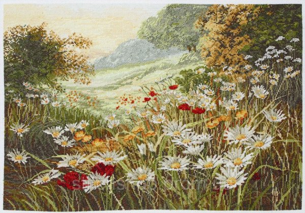 Вышивка крестом миниатюры природа