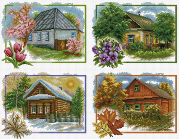 Вышивка крестом маленькая красивая