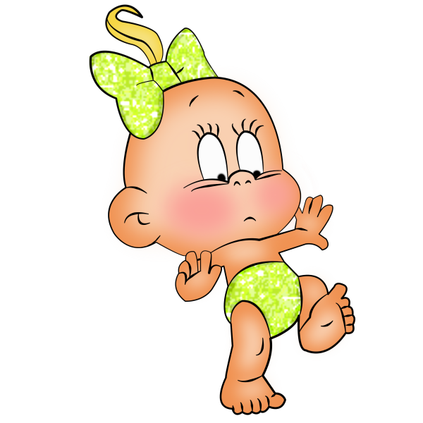 Карапузы на прозрачном фоне