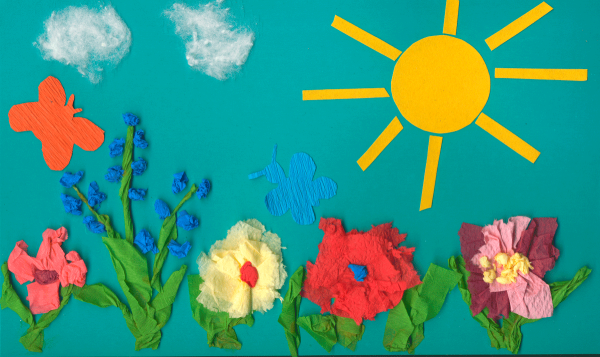 Аппликация лето