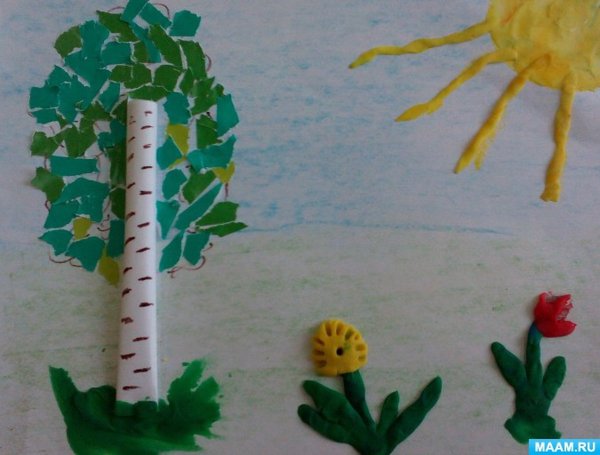 Коллективная аппликация