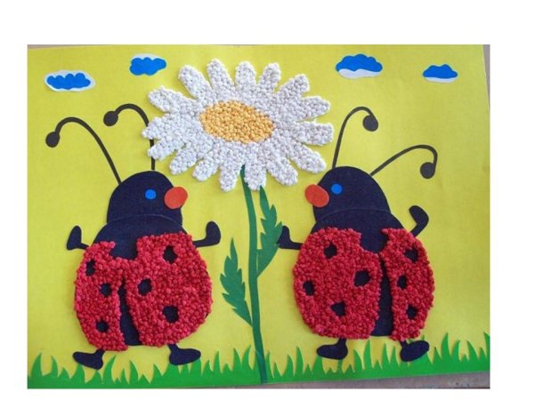 Коллективная работа с детьми летом