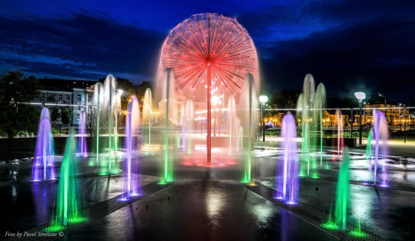Фонтаны в Брянске
