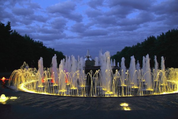 Фонтан на Кургане бессмертия Брянск