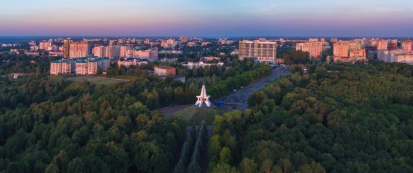 Курган бессмертия Брянск панорама