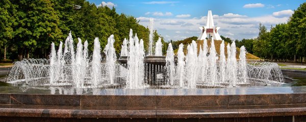 Фонтан на Кургане бессмертия Брянск
