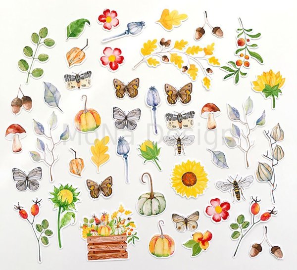 Mona Design" набор высечек