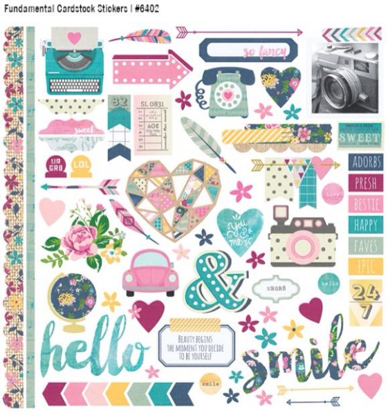Скрапбукинг Стикеры для ежедневника