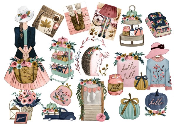 Стикеры для скрапбукинга