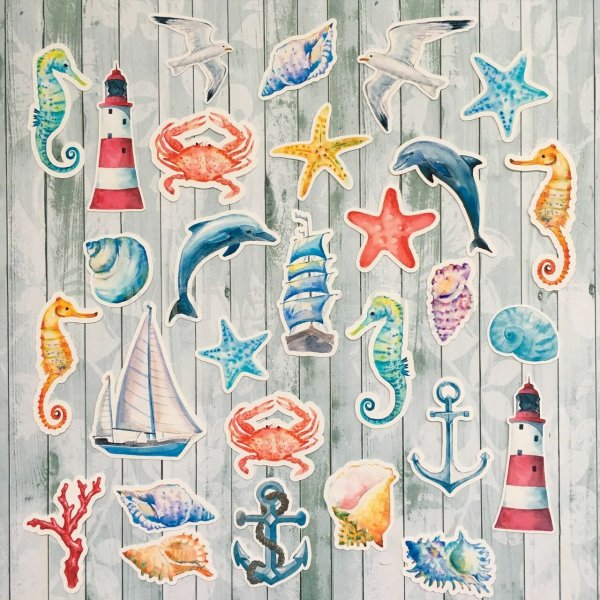 Mona Design" набор высечек 416068 "School"