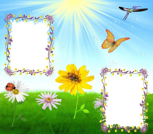 Рамки летние детские