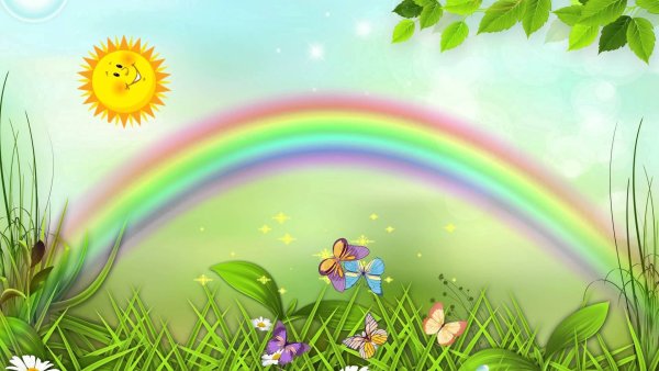 Красивая летняя рамка