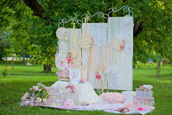 Фотозона на даче