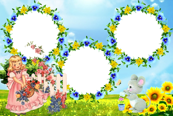 Весенний клипарт на прозрачном фоне