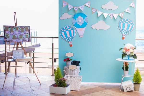 Украшение праздника на природе