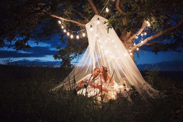 Фотозона на природе