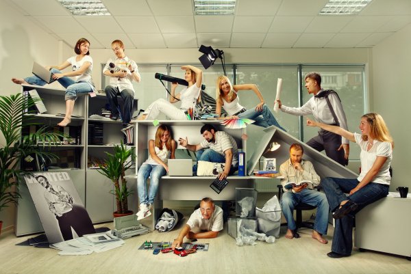 Рабочее место в офисе