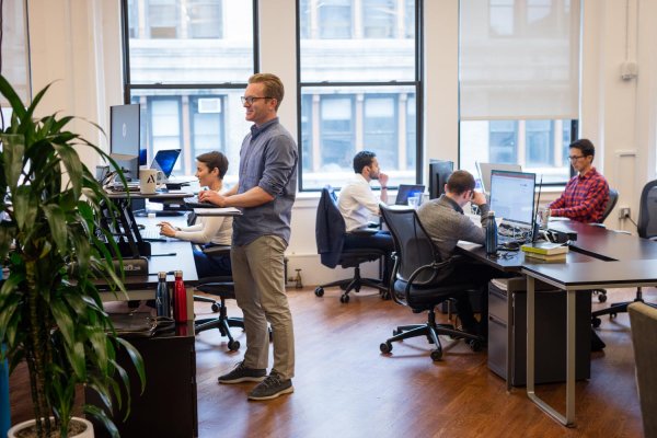 Человек на работе