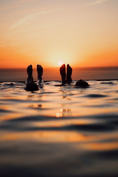 Море природа друзья