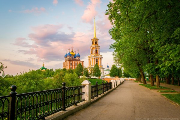 Рязанский Кремль Глебовский мост