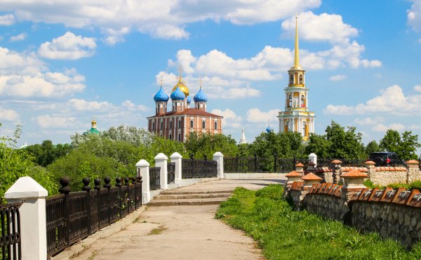Соборный парк Рязанского Кремля