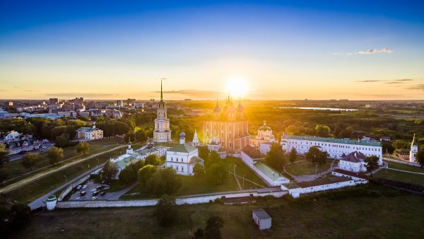 Панорама Рязань Кремль
