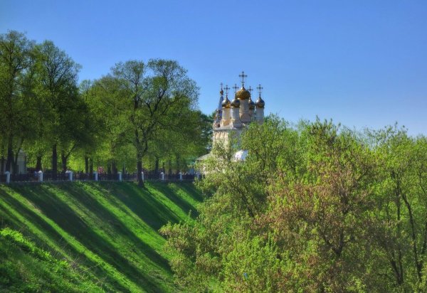 Рязань весной