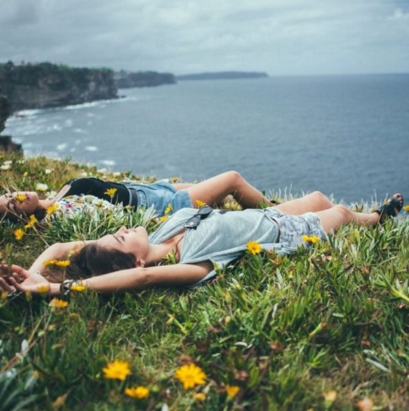 Летний закат Эстетика