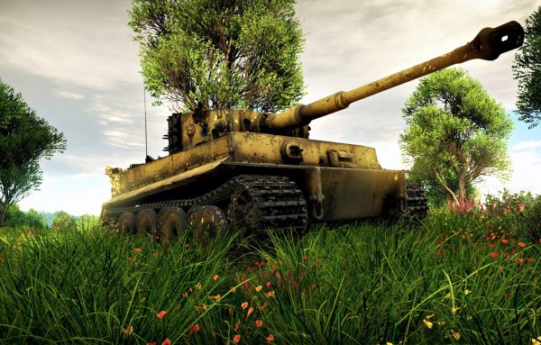 Танки вар Тандер тигр