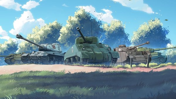 World of Tanks Blitz аниме