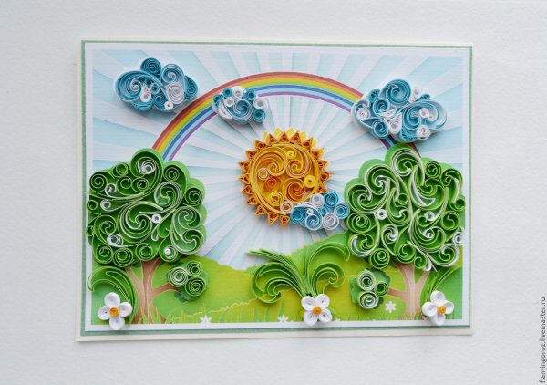 Квиллинг панно