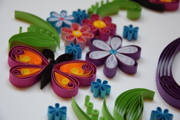 Квиллинг лето для детей