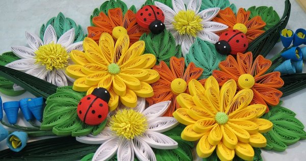 Квиллинг лето