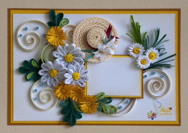 Квиллинг на тему лето