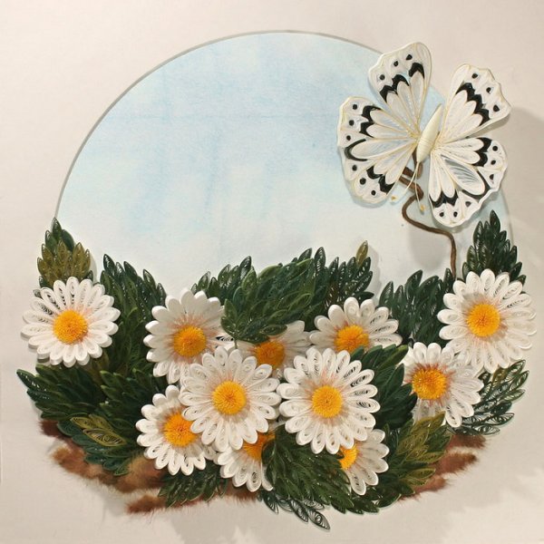 Квиллинг ромашки