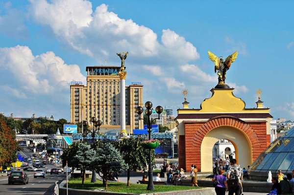 Город Киев летом