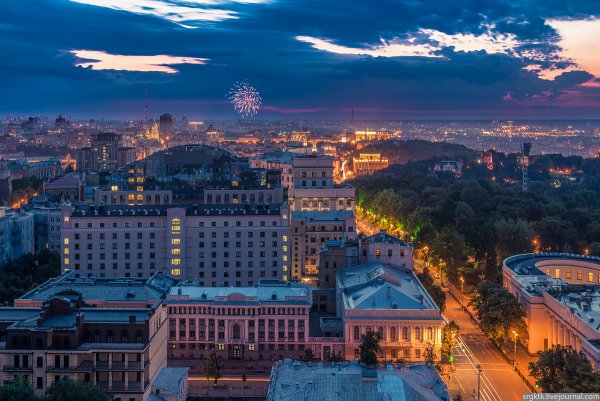 Украина столица Крещатик