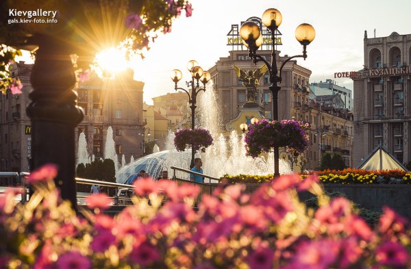 Город Киев лето