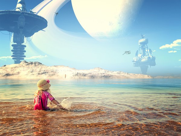 Планеты над морем