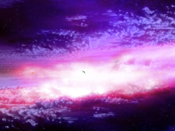 Небо с планетами