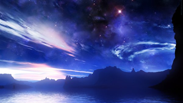 Космический пейзаж